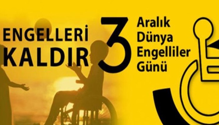 3 Aralık Dünya Engelliler Günü Etkinliğine Katıldık